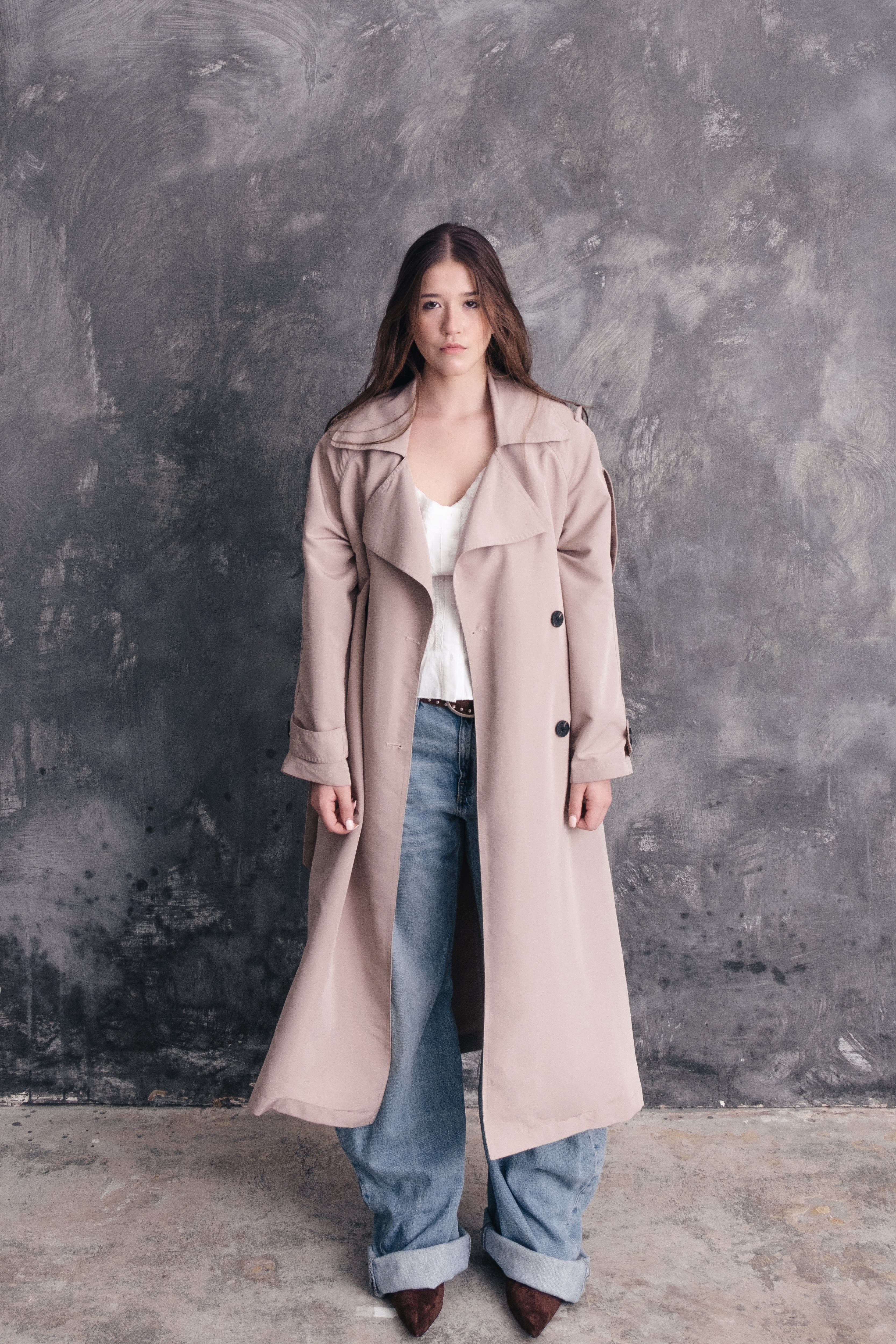 Seraphina Belted Trench Coat