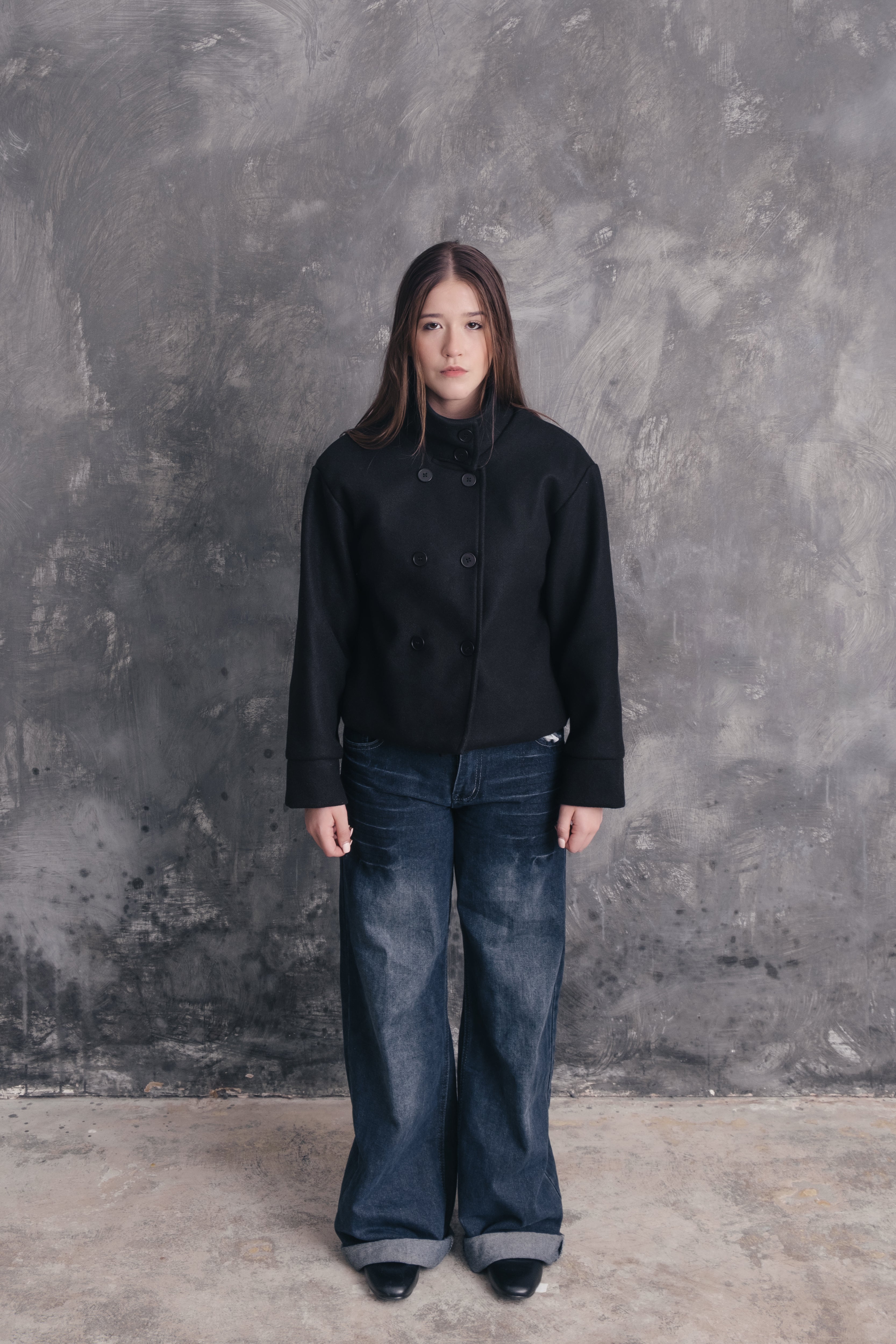 Rei Double-Breasted Pea Coat