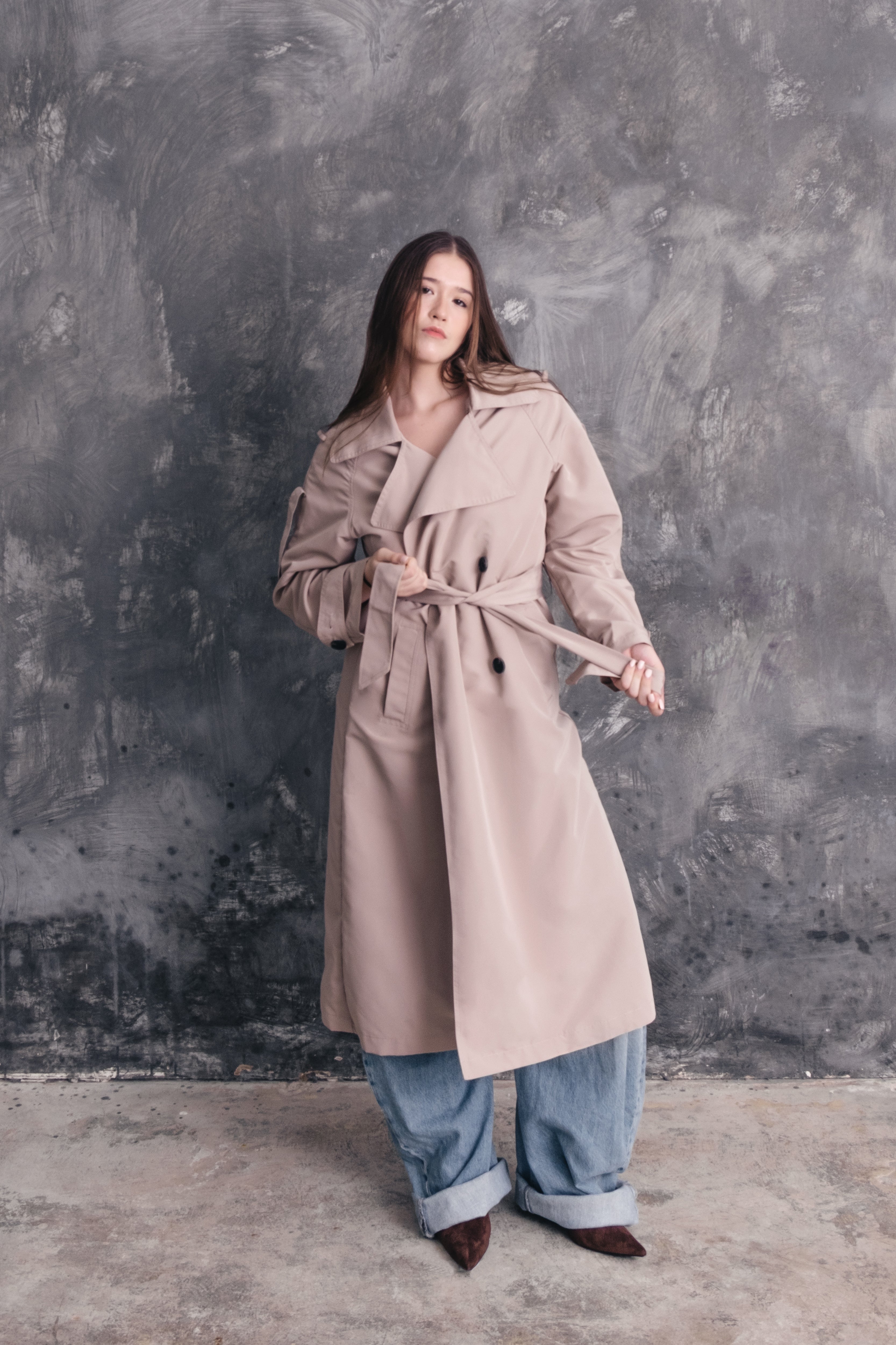 Seraphina Belted Trench Coat