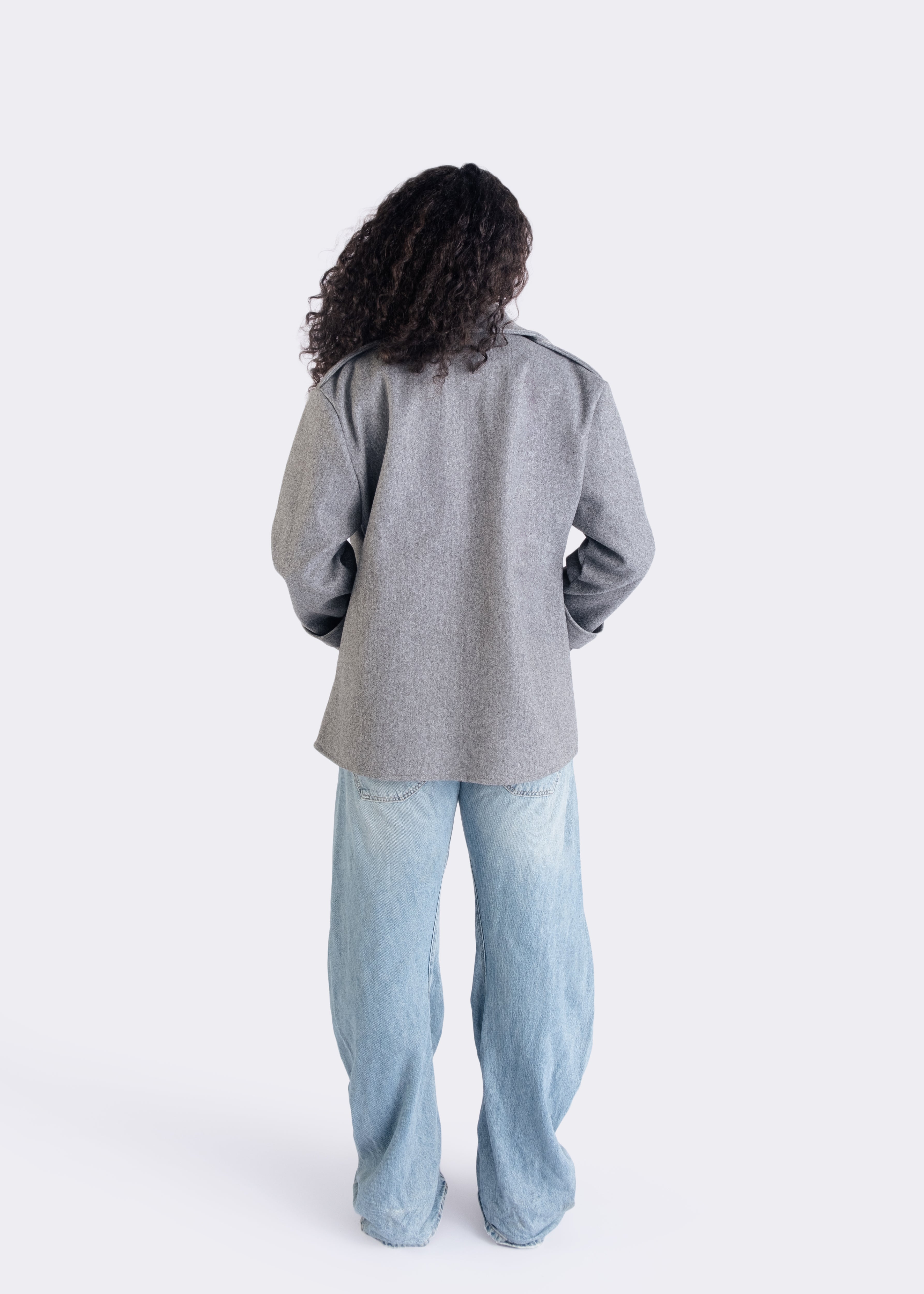 Emilia Double-Breasted Peacoat