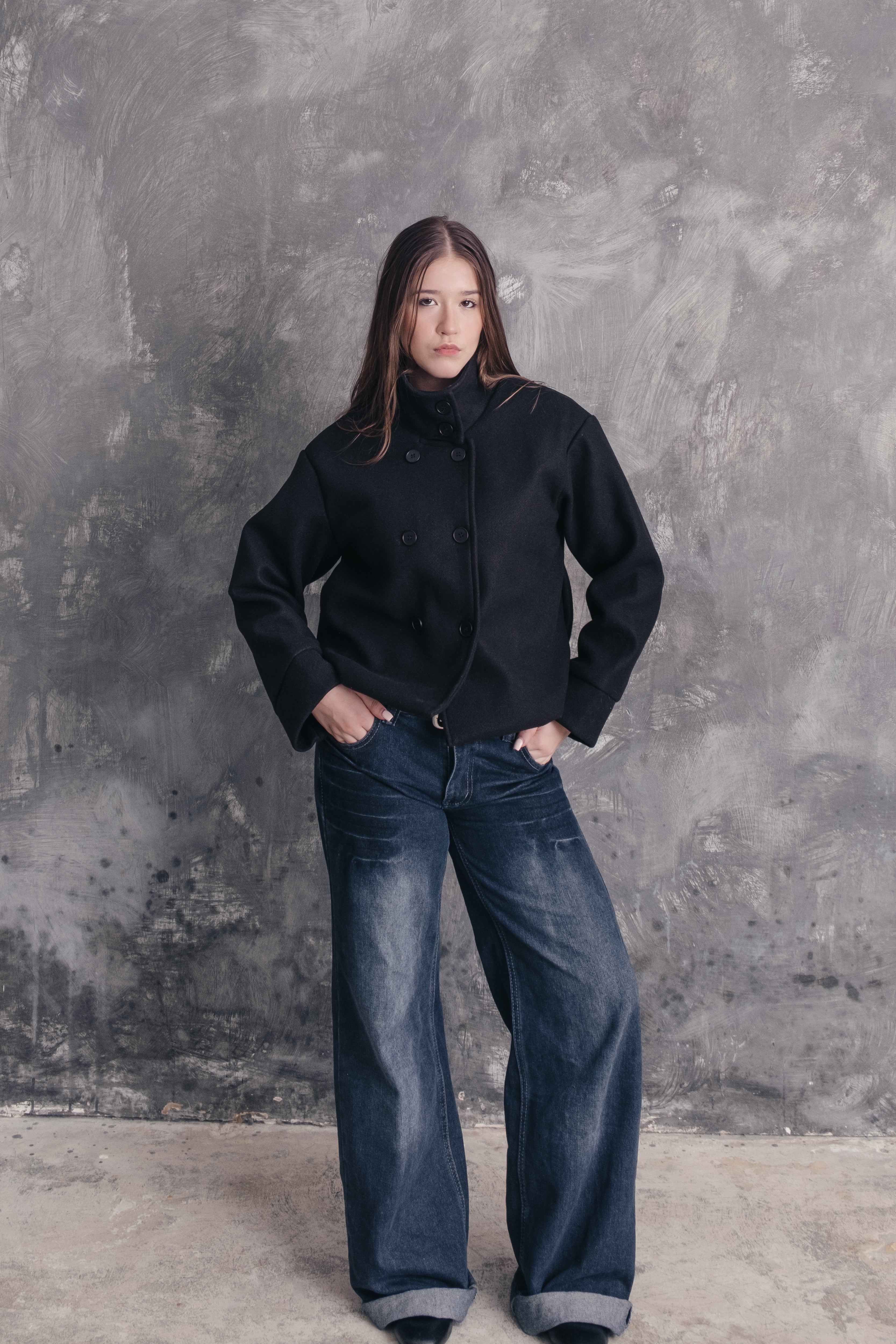 Rei Double-Breasted Pea Coat