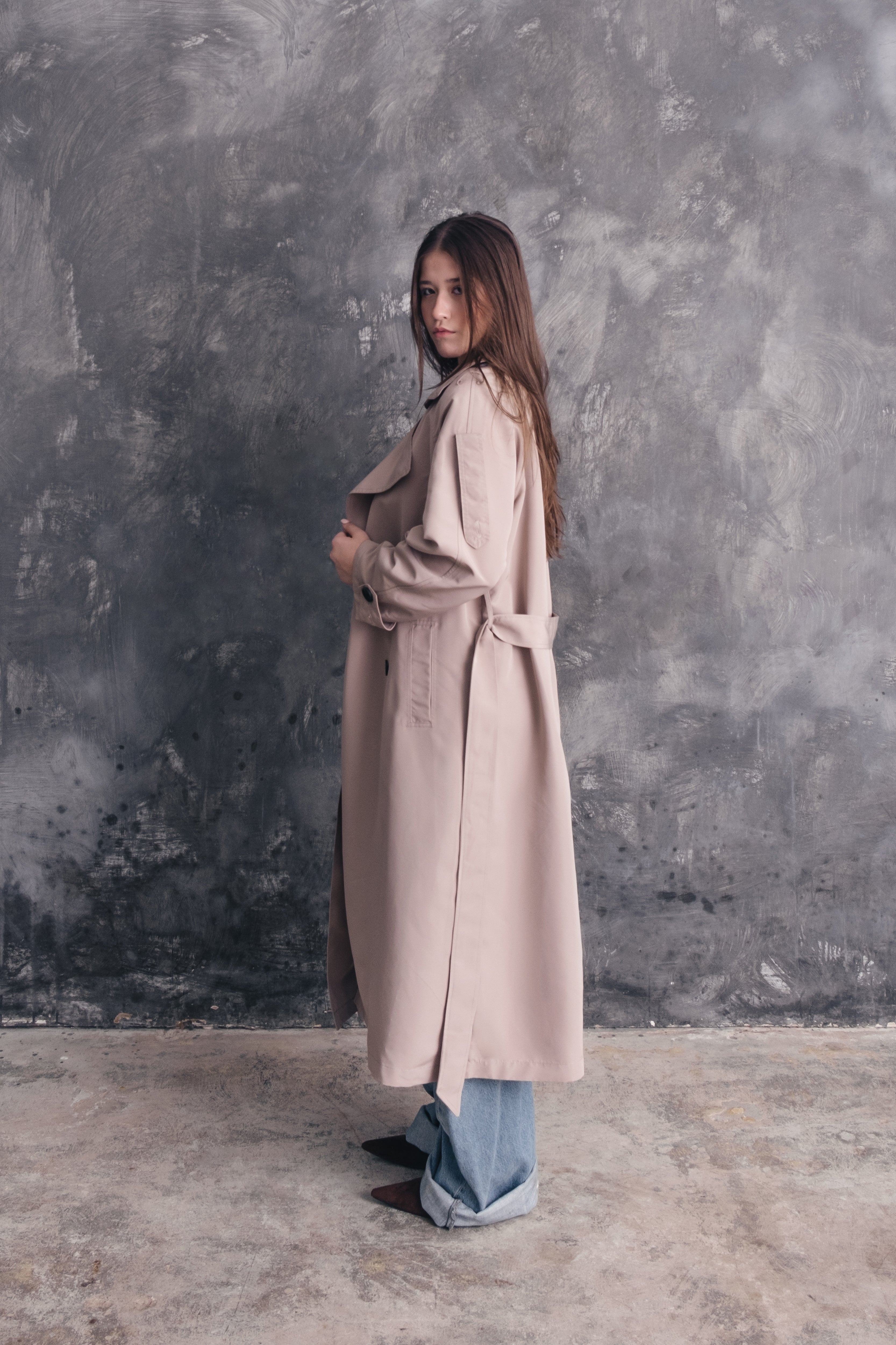 Seraphina Belted Trench Coat
