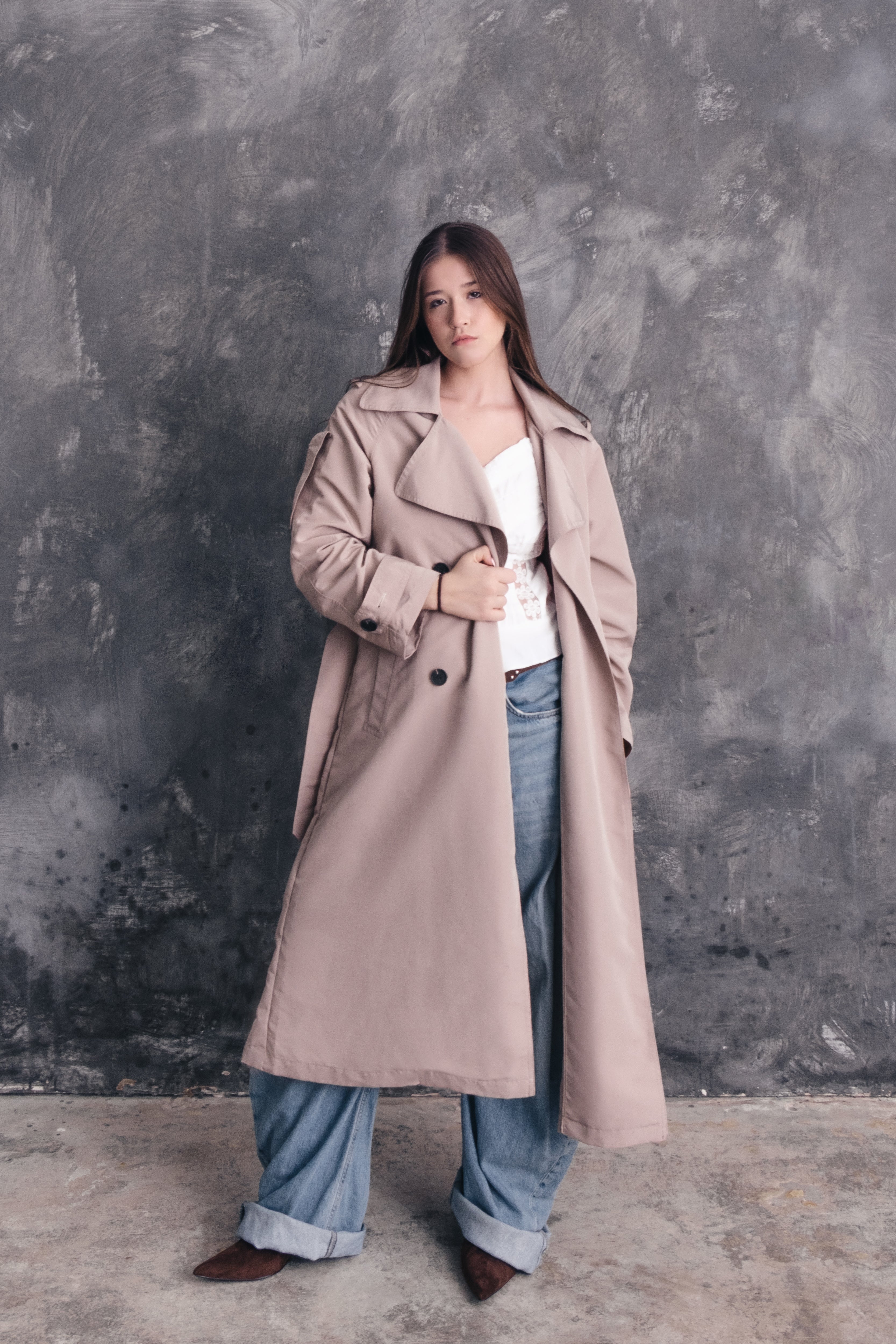Seraphina Belted Trench Coat