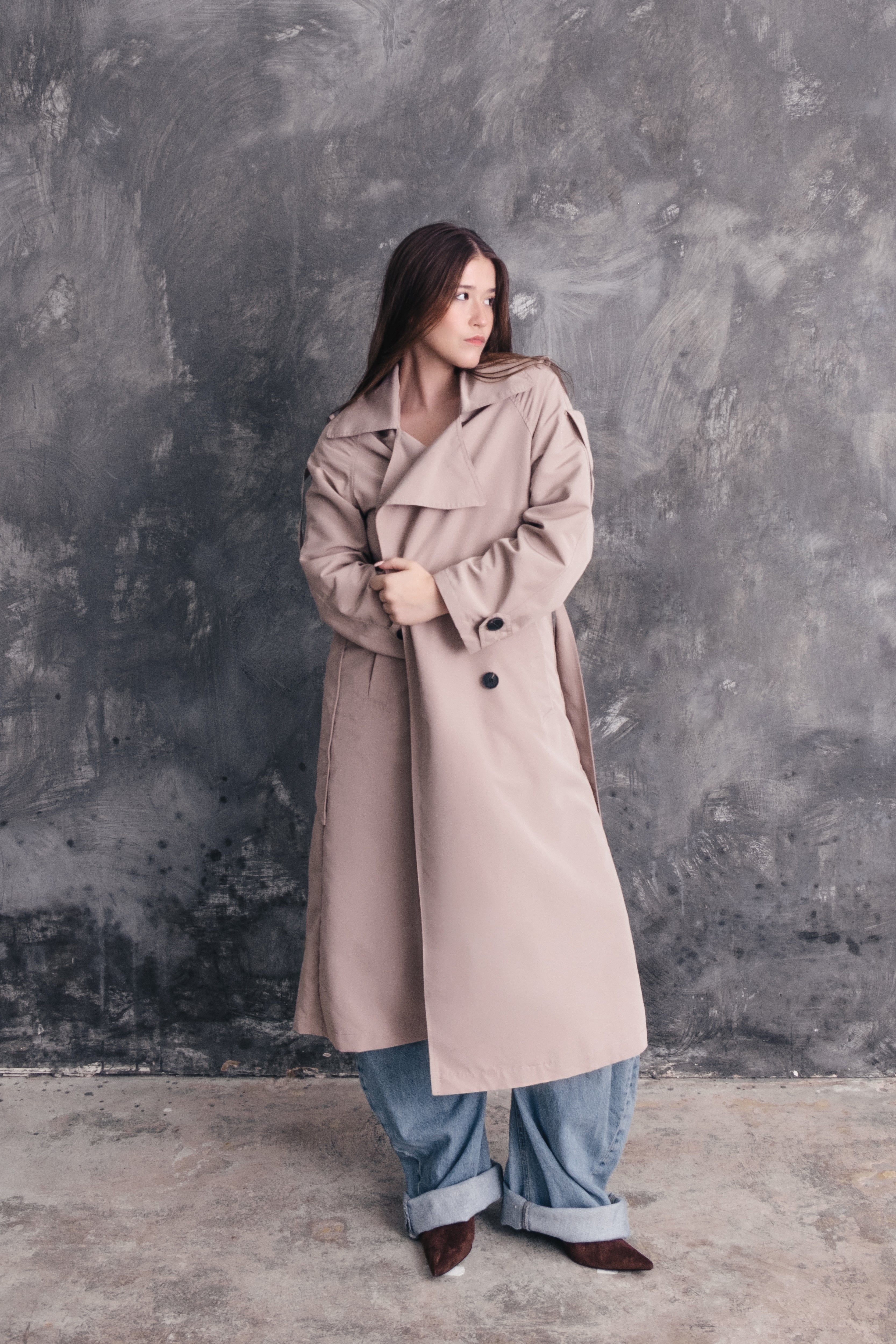 Seraphina Belted Trench Coat