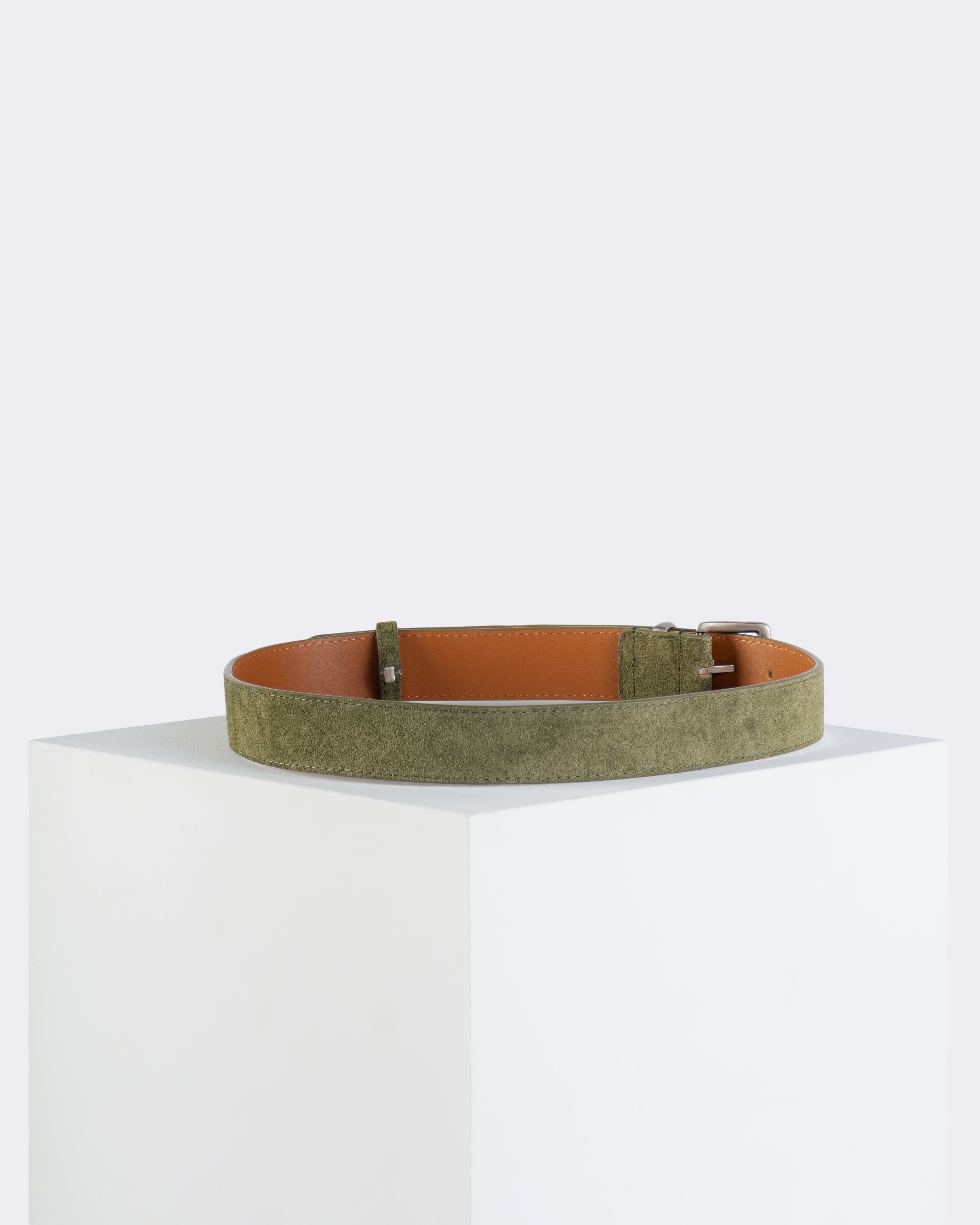 Scarlet Suede Dress Belt